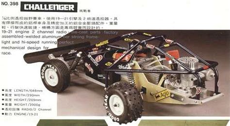 Thunder Tiger The Challenger 1984 18 4wd Nitro Buggy 398 Radio