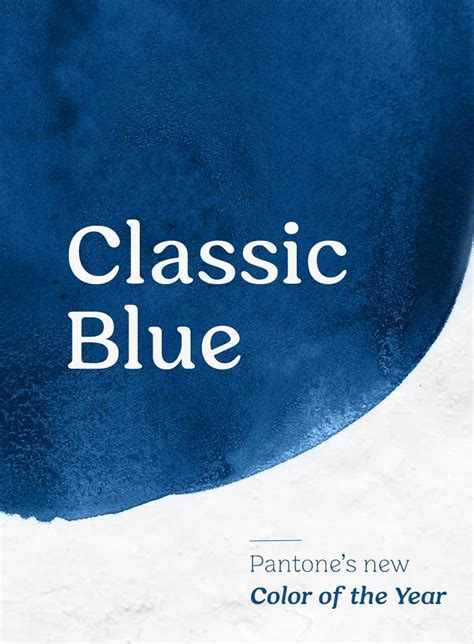 The Cover Of Classic Blue Pantones New Color Of The Year