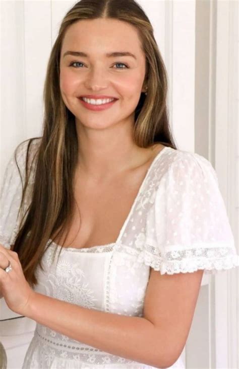 Who Made Miranda Kerrs White Floral Maxi Dress Jennifer Hudson