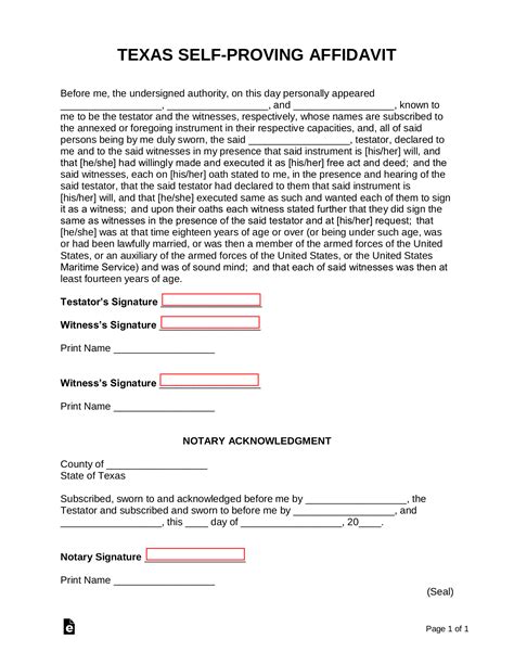 Texas Seller S Affidavit Form Automatic Fillable Form Printable Forms