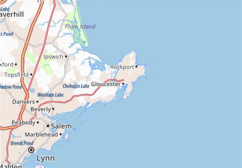 Mapa Michelin Gloucester Plano Gloucester Viamichelin