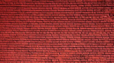 Download Wallpaper 1920x1080 Wall Brick Red Texture