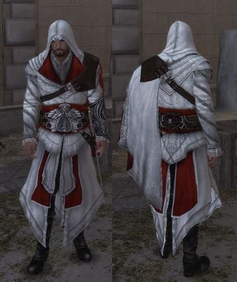 The Assassin Ezio Auditore Da Firenze Wore Several Sets Of Robes