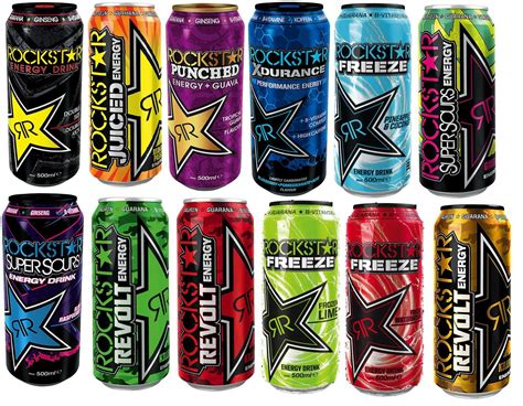 Rockstar Energy Drink Try Different Kinds of 12 x 0,5l cans- Buy Online ...