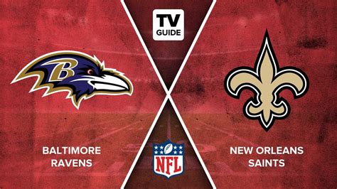 How To Watch Mnf Ravens Vs Saints Live On 1107 Tv Guide