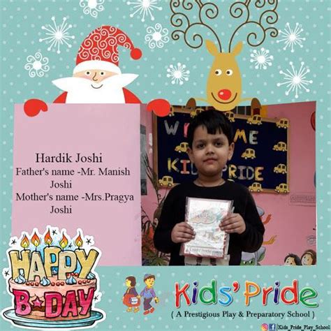 Wishing Happy Birthday To Lil Champs Of Kids Pride Play School Jaipur