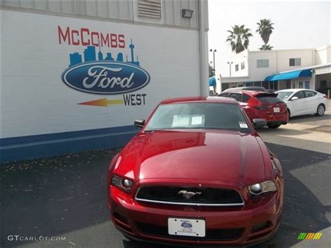 2014 Ruby Red Ford Mustang V6 Coupe 79872074 Car