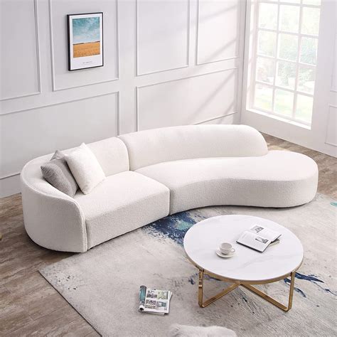 Small Curved Sectional Sofas Couches Ideas On Foter