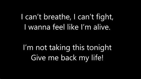 We do not have any tags for back to life lyrics. Papa Roach - Give Me Back My Life (Uncensored and Lyrics ...