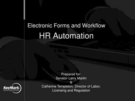Ppt Electronic Forms And Workflow Hr Automation Powerpoint