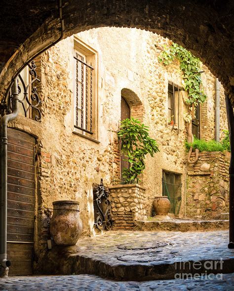 Old Courtyard Photograph By Spooh Pixels