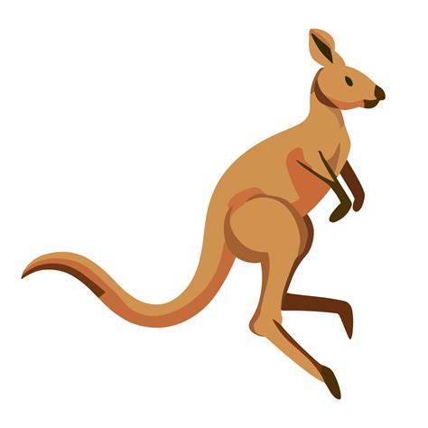 Känguru Symbol Clip Art Transparent Hintergrund 24029926 Png