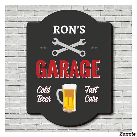 garage engraved man cave wooden wall sign in 2021 wooden wall signs wall signs