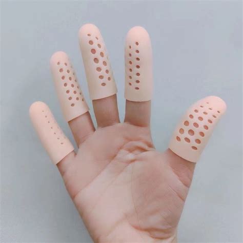 Silicone Finger Cover With Air Vents To Prevent Finger Tightness