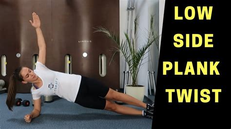 Low Side Plank Twist For Female Youtube