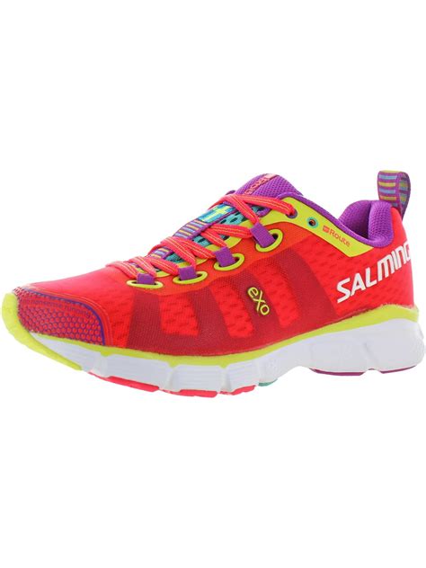 Salming Womens Enroute Fitness Recoil Running Shoes Pink 6 Medium Bm