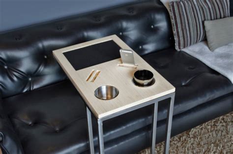 All in a light, compact & modular pack. Your Sofa's Best Friend: Caddy Table | DigsDigs