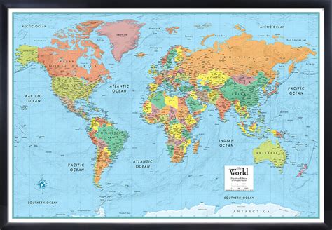 Rand Mcnally World Map M Series Topographic Map Of Usa With States