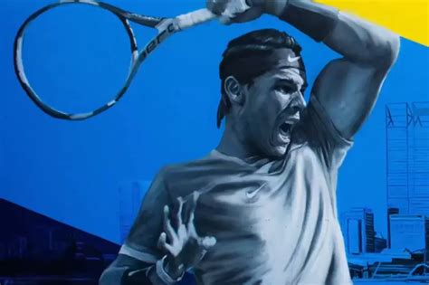 When Rafael Nadal Was Honored With Mural In Perth Ahead Of Atp Cup