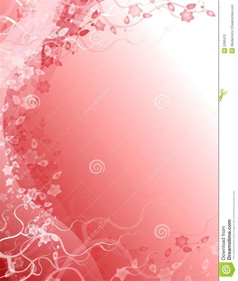 Floral Pink Fantasy Background Stock Photography Image 5290472