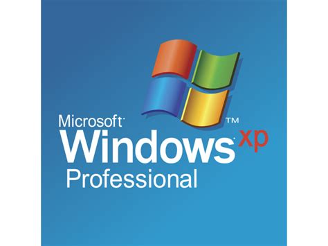 Microsoft Windows Xp Professional Logo Png Transparent