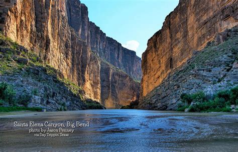 Santa Elena Canyon In Big Bend National Park By Jason Penney Day