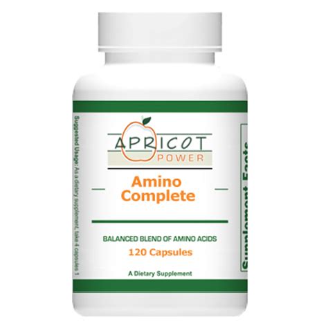 Showing 40 of 54 products Apricot Power : Amino Complete