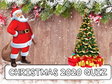 Christmas Quiz 2020 Teaching Resources