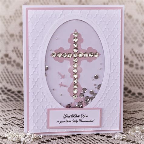 I Love Doing All Things Crafty First Communion Cards