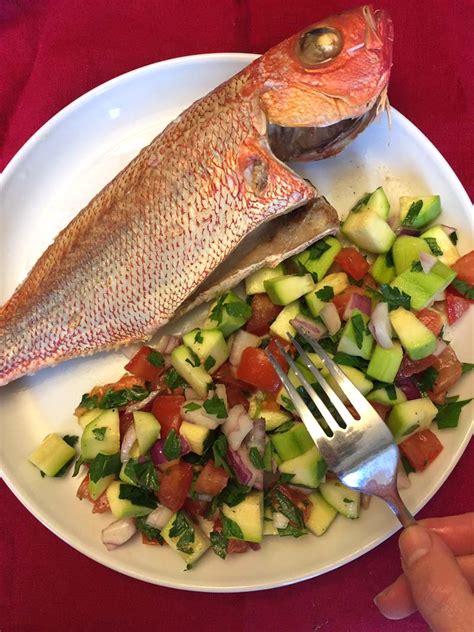 Baked Whole Red Snapper Recipe Cart
