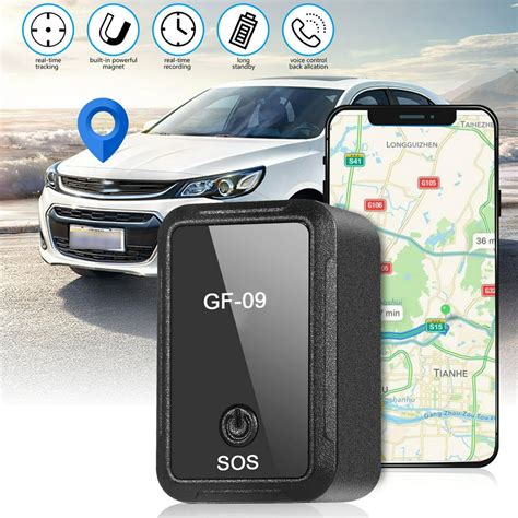 Magnetic Mini Car Gps Tracker Real Time Tracking Locator Device Voice