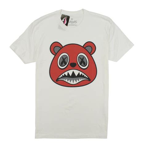Baws Bear T Shirts Angry Baws White In 2021 Bear T Shirt Shirts