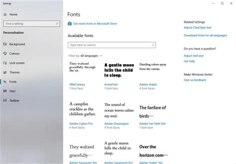 How To Change The Default Fonts In Windows Fontarget