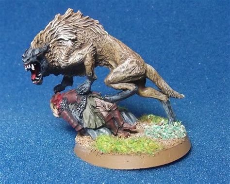 Isengard Lord Of The Rings Warg Chief Wargs Lotr Warg Chief