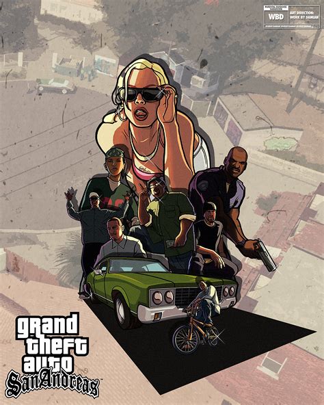 Game Art X Grand Theft Auto San Andreas Wallpapers