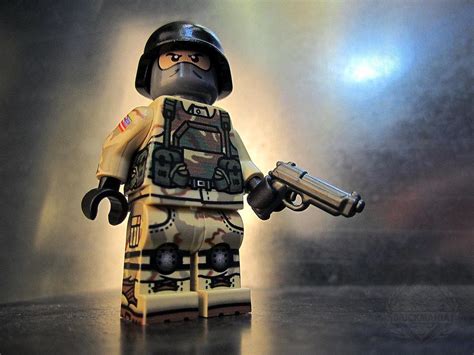Custom Lego Minifigure Army Ranger I Designed Thought Youd Appreciate