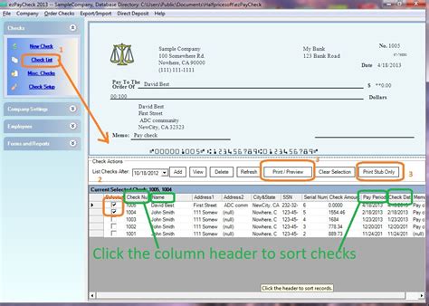 You may be asked to forward copies of documents proving your legal name change. How to Print a Paycheck on Blank Check Stock