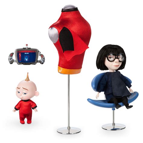 Incredibles 2 Edna Mode And Jack Jack Disney Designer Collection Doll Set Out Now