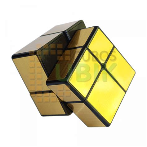 Cubos Rubik Qiyi Mirror 2x2 Dorado