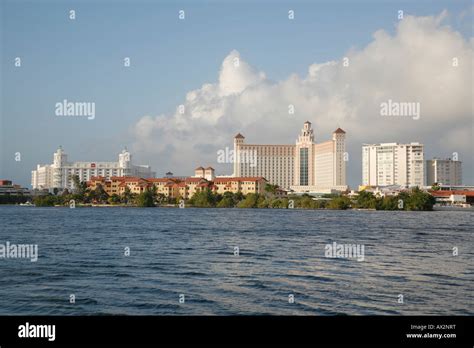 Hotel Zone Cancun Mexico Stock Photo Alamy