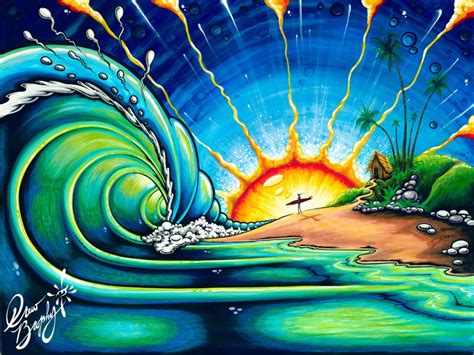 The Surf Art Of Drew Brophy Will Be Making Waves
