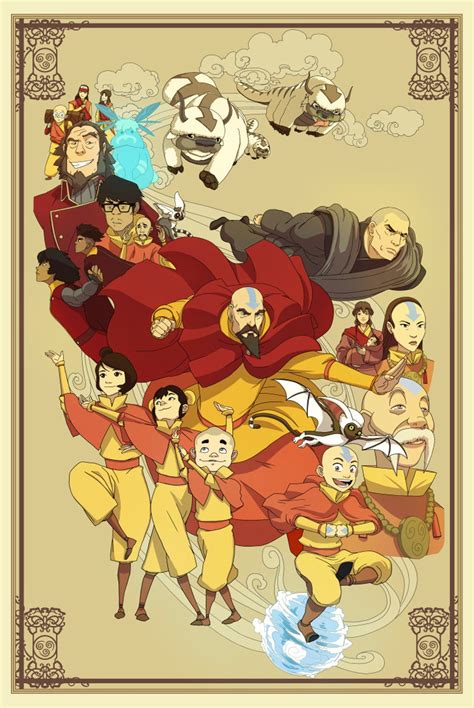 Avatar The Last Airbenderlegend Of Korra 11x17 Prints Etsy