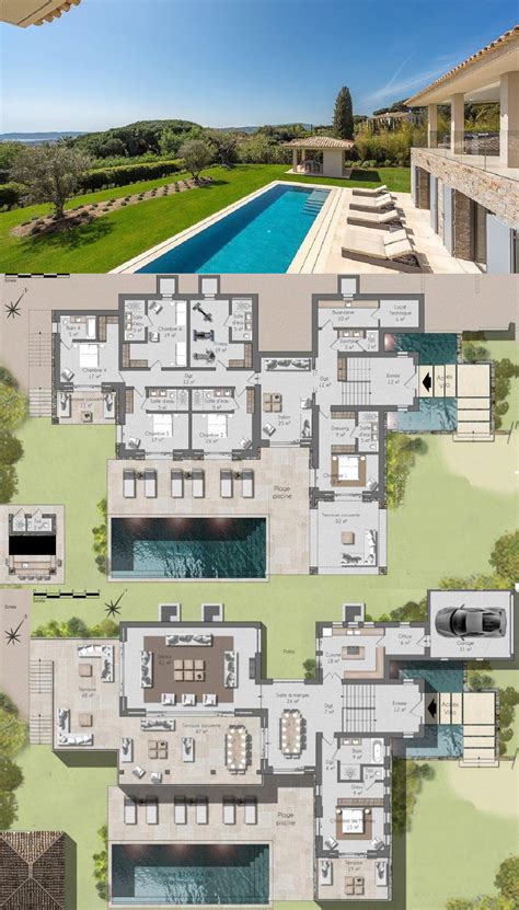 Modern Villa For Sale In Saint Tropez Near Tahiti Beach 430 Sqm