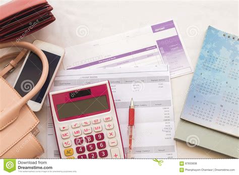 When used responsibly credit cards can be incredibly valuable tools. Document Monthly Expense Of Credit Card Stock Photo - Image of balance, charge: 87833838
