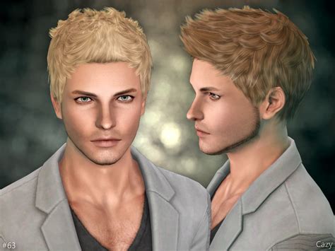 The Sims Resource 63 Male Hairstyle Sims 3