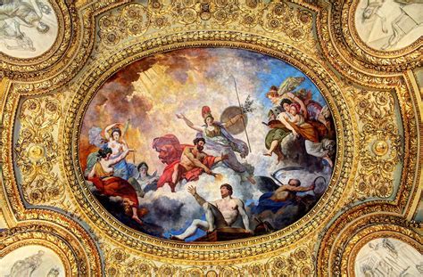 The work had been commissioned by the pope, but many catholics felt that the last judgement was inappropriate for a place as sacred as the pope's private chapel. Louvre Ceiling Painting | Shaker Media | Flickr