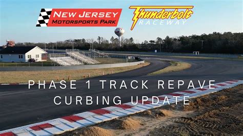 Njmp Thunderbolt Track Repave Curbing Update Youtube