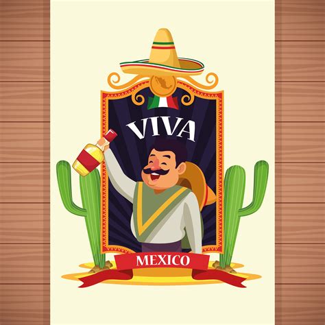 Viva Mexico Cartoons 652146 Vector Art At Vecteezy
