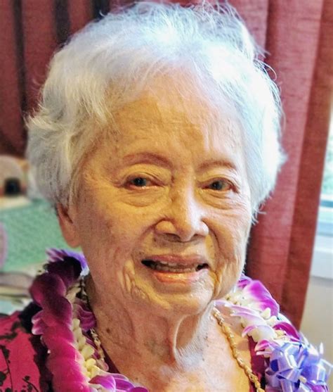 Mary Gh Tohyai Obituary Honolulu Star Advertiser