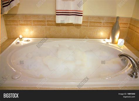 Bath Tub Bubbles Image And Photo Free Trial Bigstock